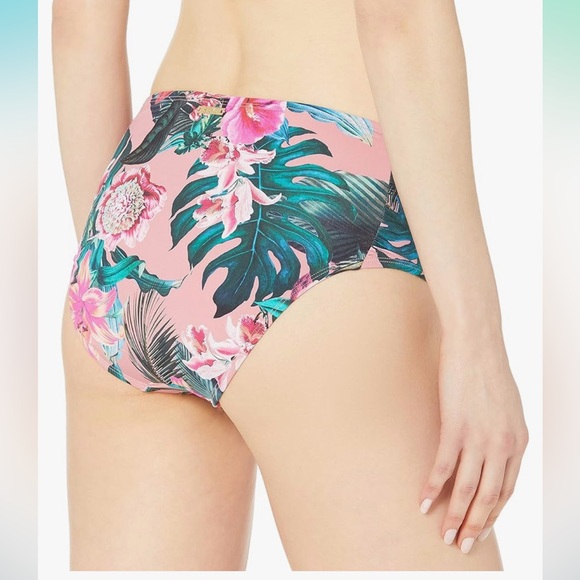 NWT Skye Swimwear womens Alessia Hi Waist Ruched Bikini Bottom Swimsuit - Picture 7 of 9